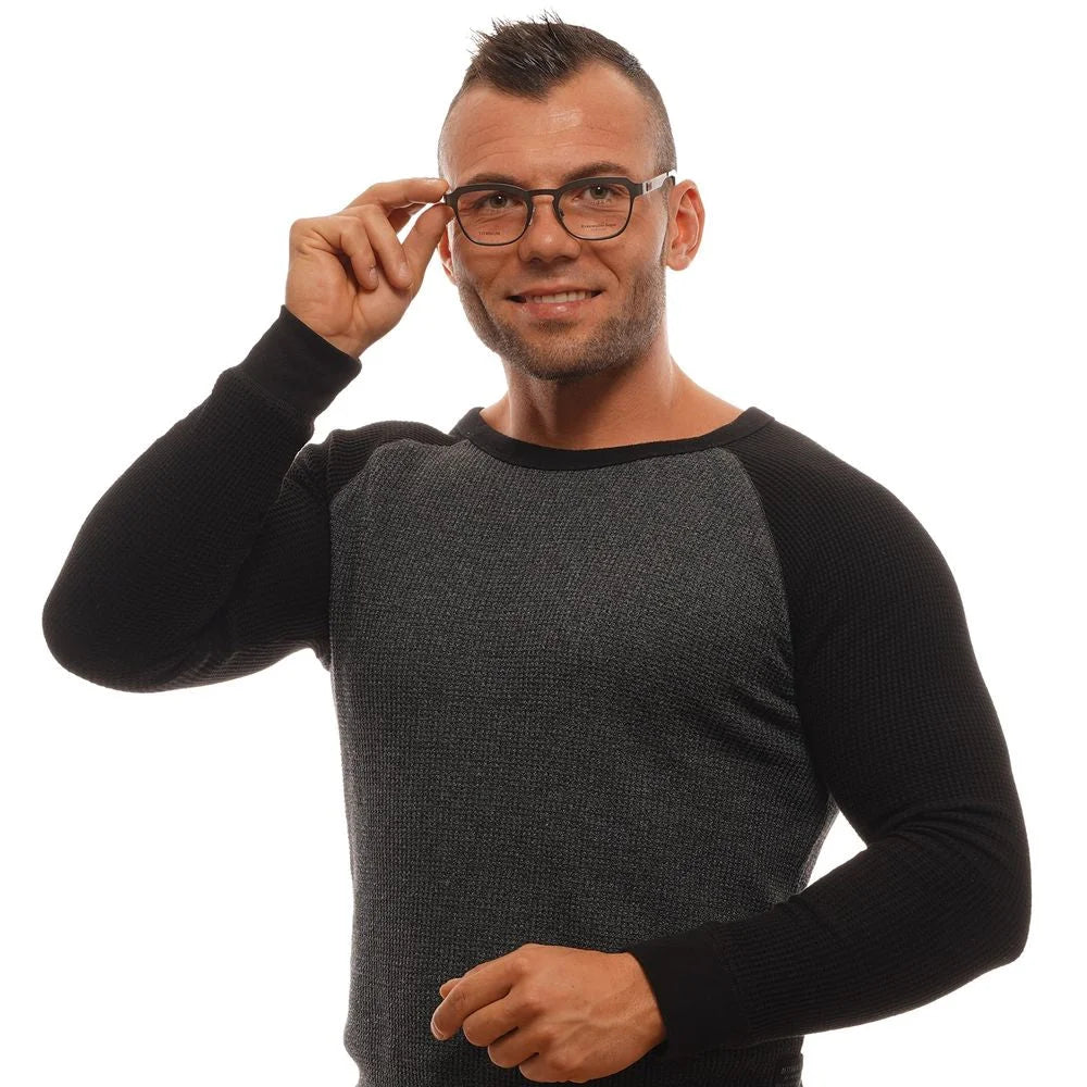 Ermenegildo Zegna Gray Men Glasses Frame - Eyeglasses