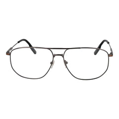 Ermenegildo Zegna Gray Men Glasses Frame - Eyeglasses