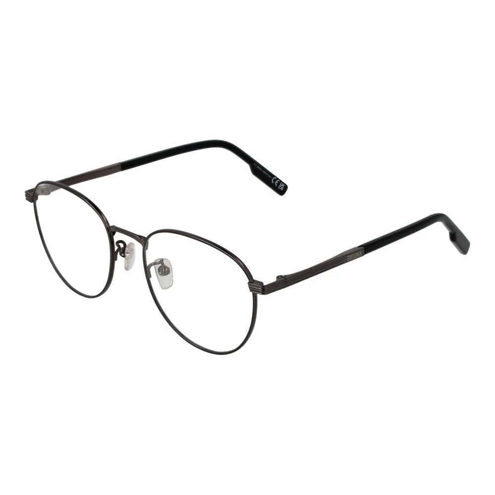 Ermenegildo Zegna Gray Men Glasses Frame - Eyeglasses