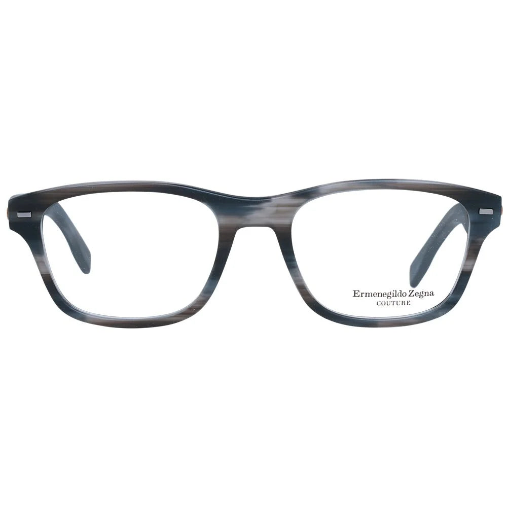 Ermenegildo Zegna Gray Men Glasses Frame - Eyeglasses