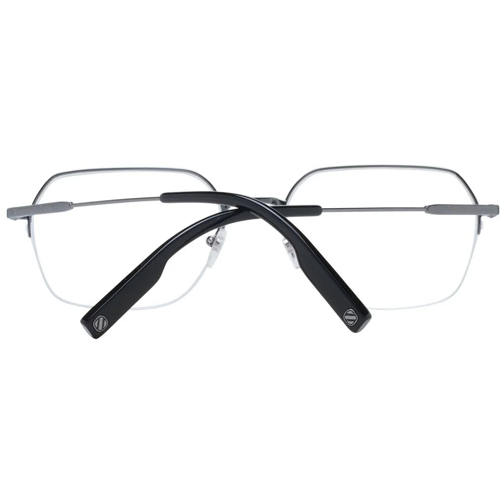 Ermenegildo Zegna Gray Men Glasses Frame - Eyeglasses