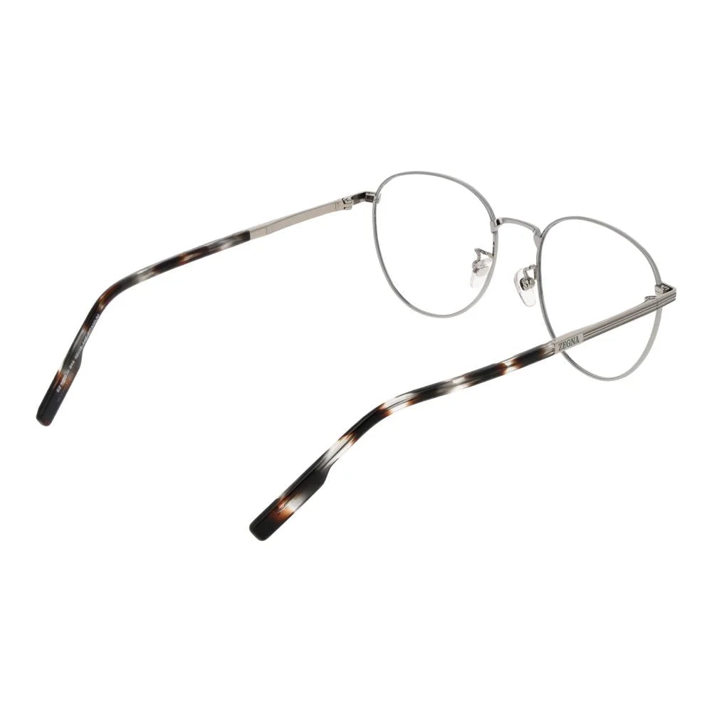 Ermenegildo Zegna Gray Men Glasses Frame - Eyeglasses