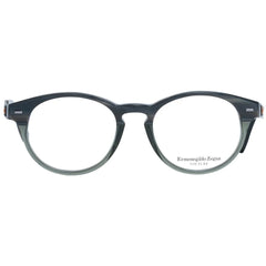 Ermenegildo Zegna Gray Men Glasses Frame - Eyeglasses