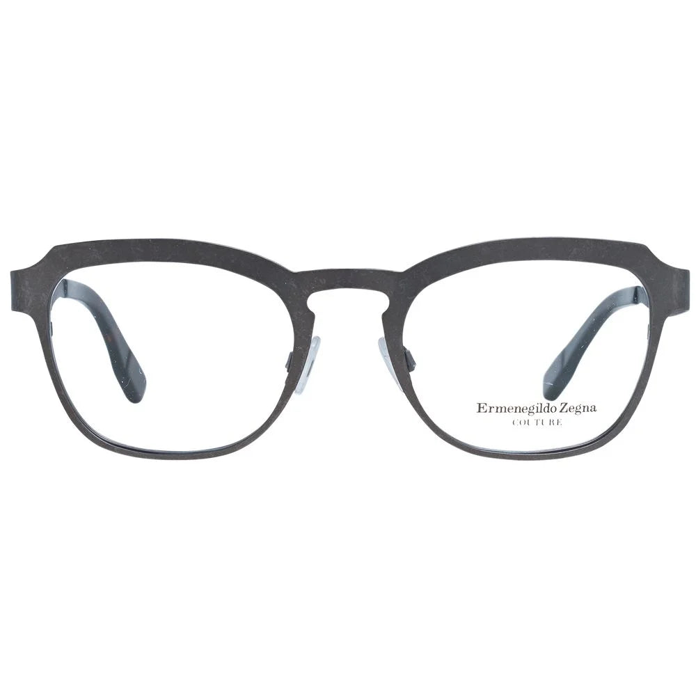 Ermenegildo Zegna Gray Men Glasses Frame - Eyeglasses