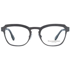 Ermenegildo Zegna Gray Men Glasses Frame - Eyeglasses