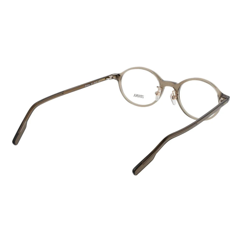 Ermenegildo Zegna Gray Men Glasses Frame - Eyeglasses