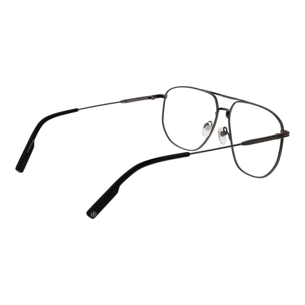 Ermenegildo Zegna Gray Men Glasses Frame - Eyeglasses