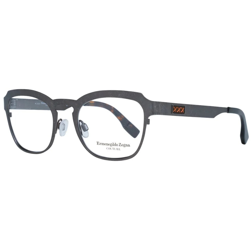 Ermenegildo Zegna Gray Men Glasses Frame - Eyeglasses
