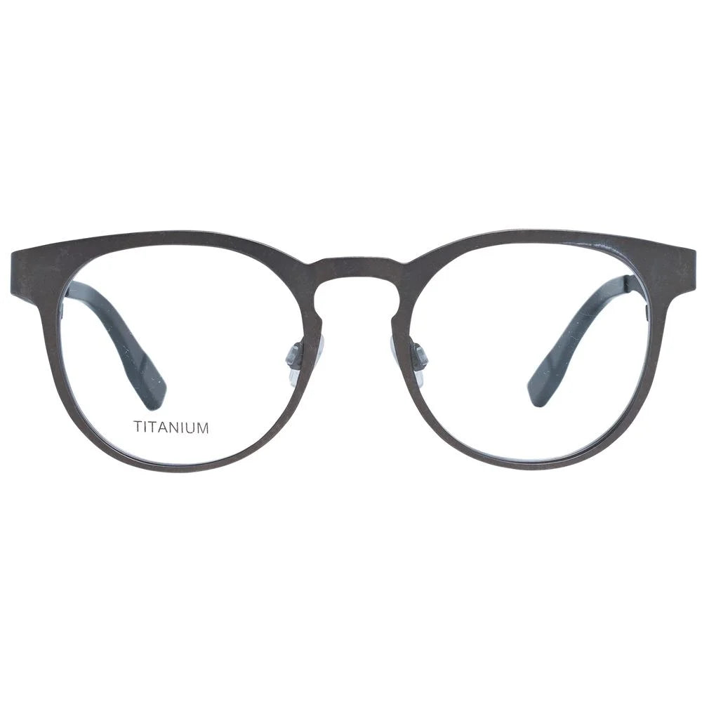 Ermenegildo Zegna Gray Men Glasses Frame - Eyeglasses