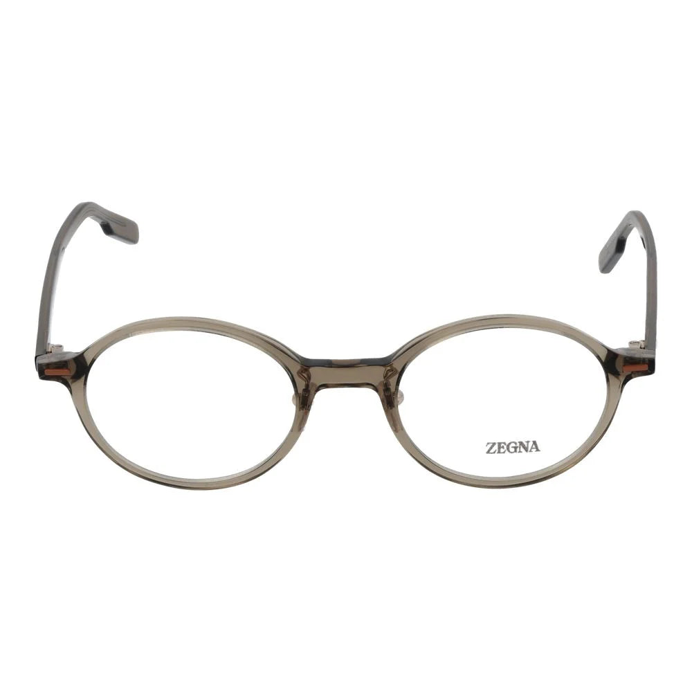 Ermenegildo Zegna Gray Men Glasses Frame - Eyeglasses