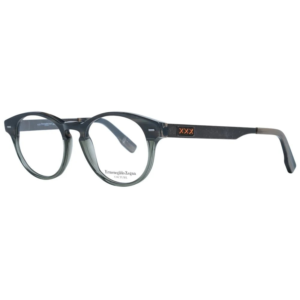 Ermenegildo Zegna Gray Men Glasses Frame - Eyeglasses