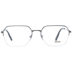 Ermenegildo Zegna Gray Men Glasses Frame - Eyeglasses
