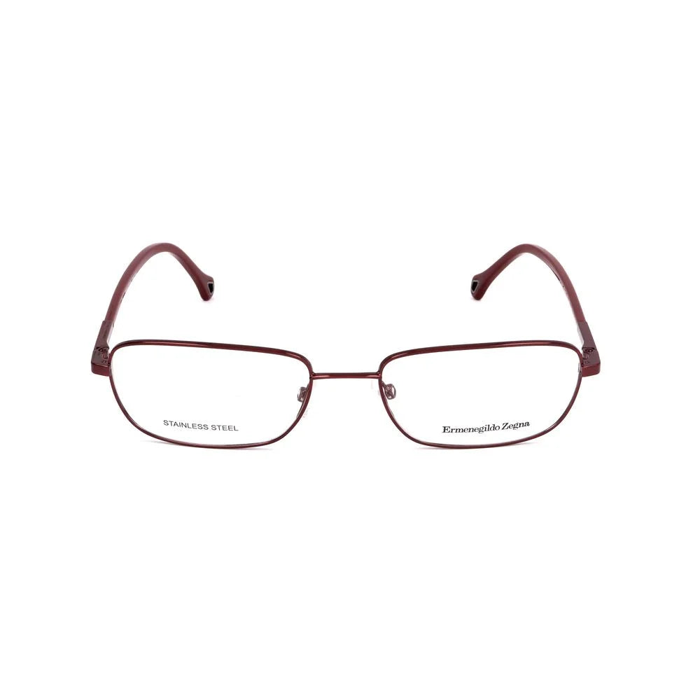 Ermenegildo Zegna Red Metal Frames - Eyeglasses