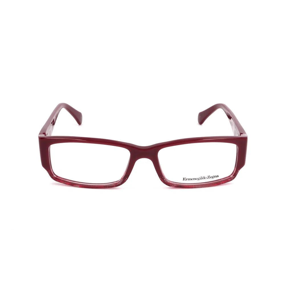 Ermenegildo Zegna Red Plastic Frames - Eyeglasses