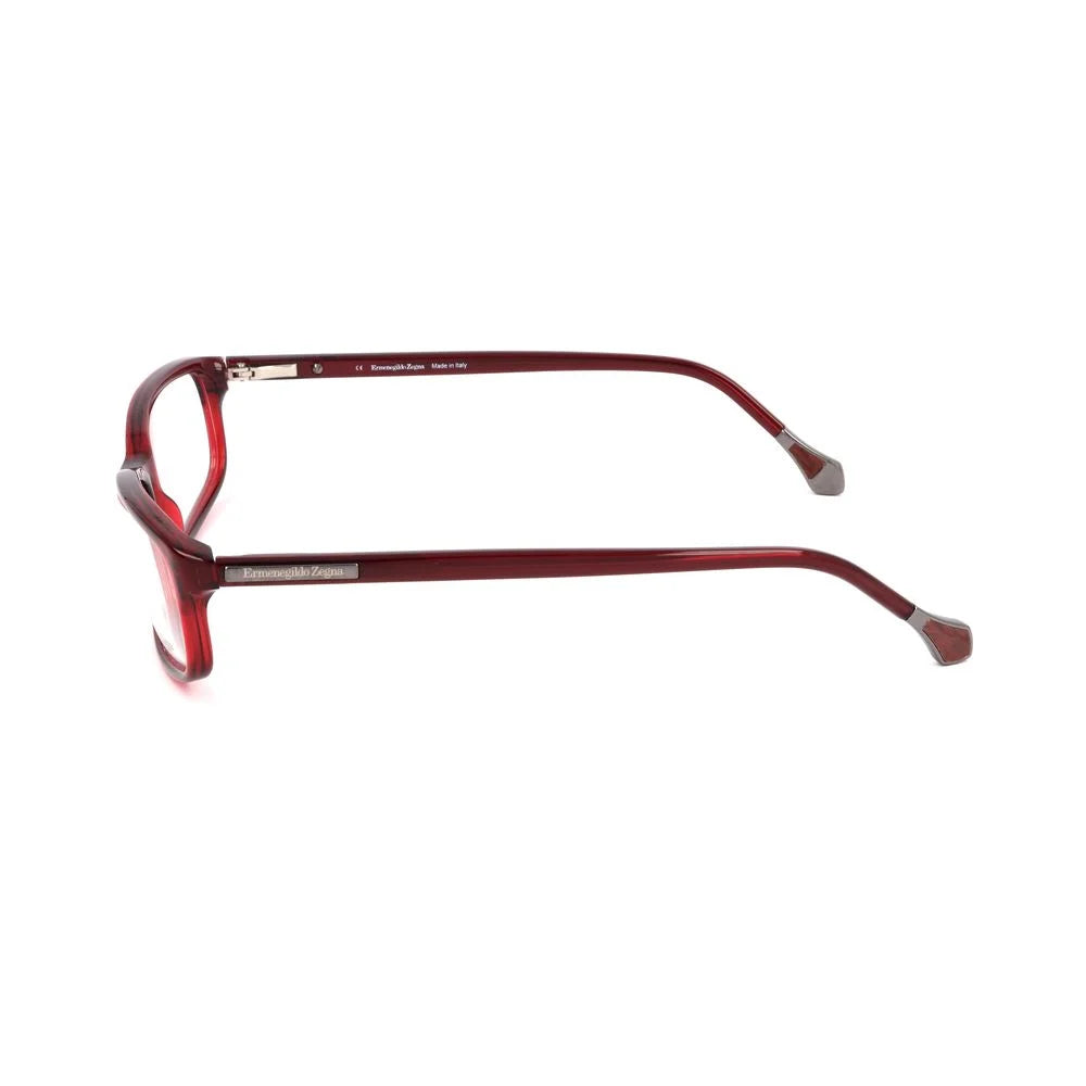 Ermenegildo Zegna Red Plastic Frames - Eyeglasses
