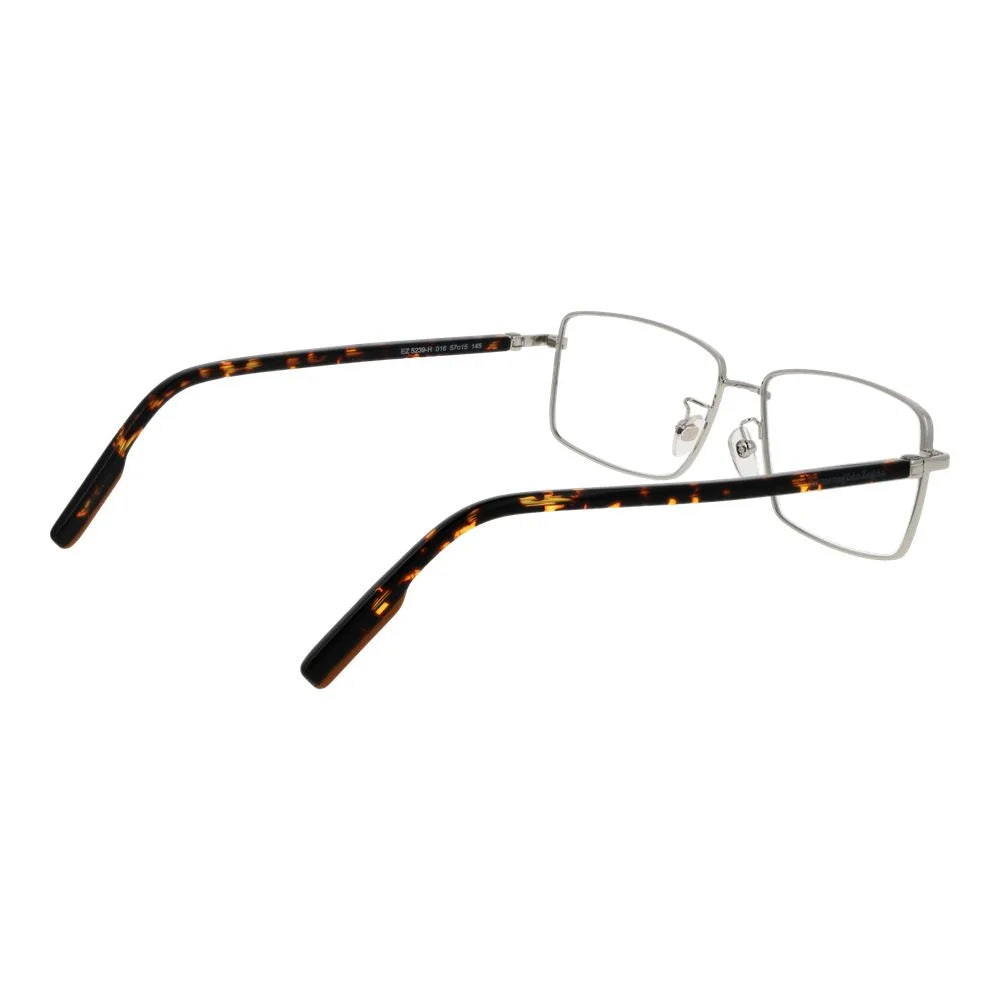 Ermenegildo Zegna Silver Men Glasses Frame - Eyeglasses