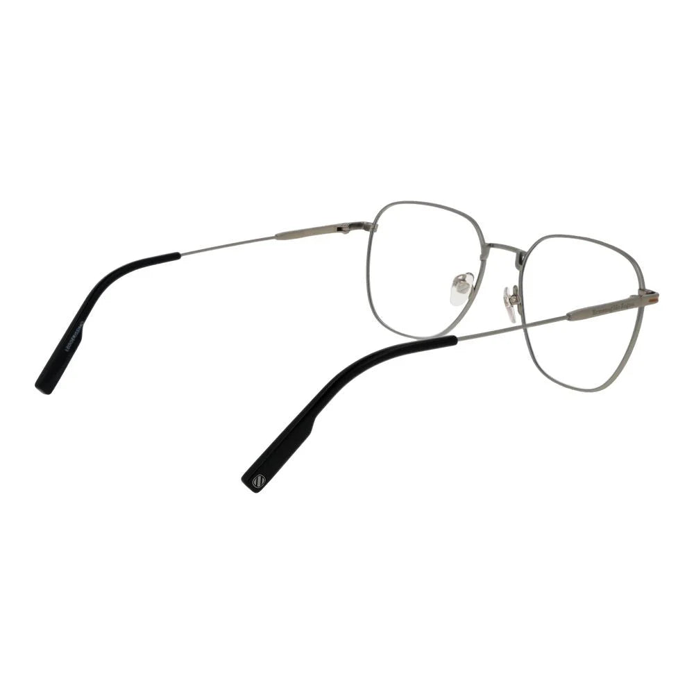 Ermenegildo Zegna Silver Men Glasses Frame - Eyeglasses