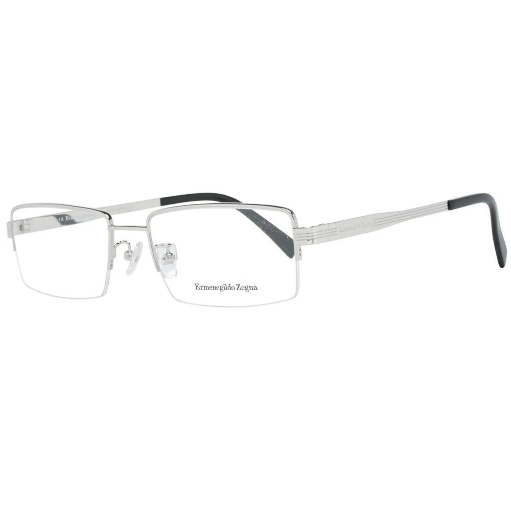 Ermenegildo Zegna Silver Titanium Glasses (Frames)