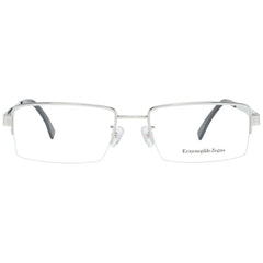 Ermenegildo Zegna Silver Titanium Glasses (Frames)