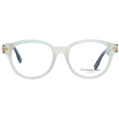 Ermenegildo Zegna Transparent Men Glasses Frame - Eyeglasses