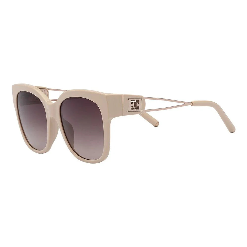 Escada Beige Metal Sunglasses - Sunglasses