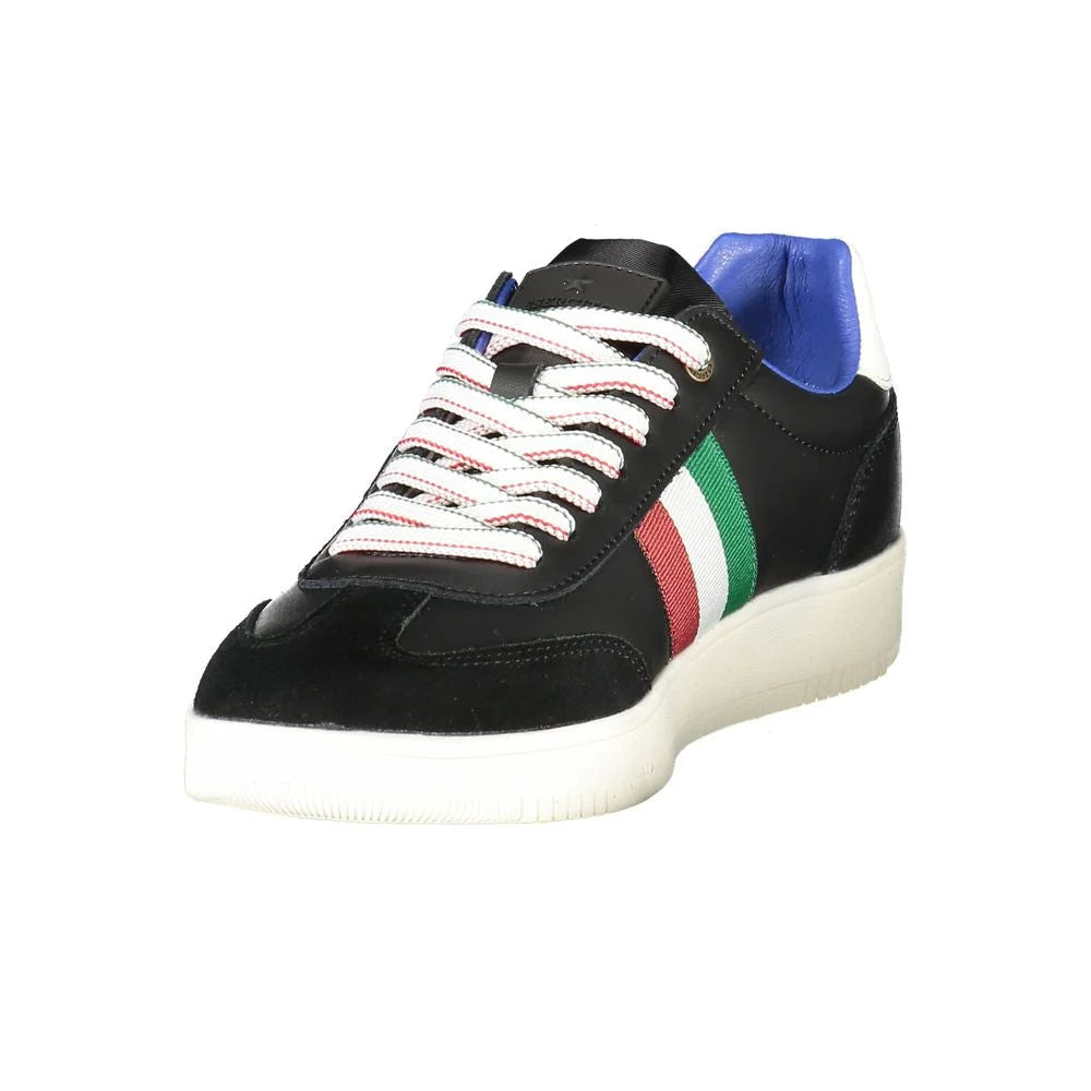 Esercito 1659 Black Leather Men Sneaker - Sneakers
