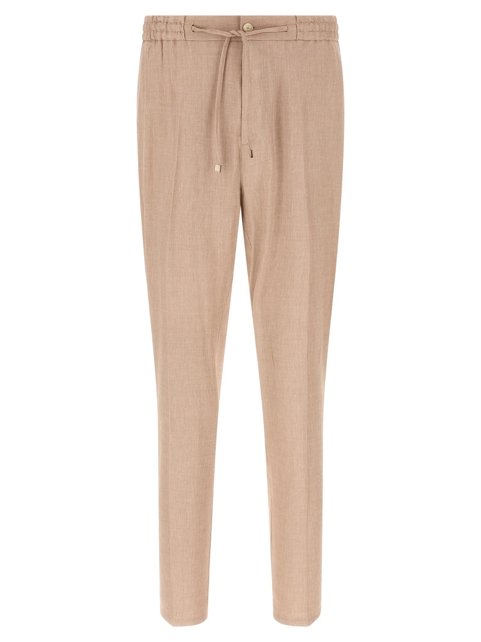 Etro Beige Linen Joggers (Workout Pants)