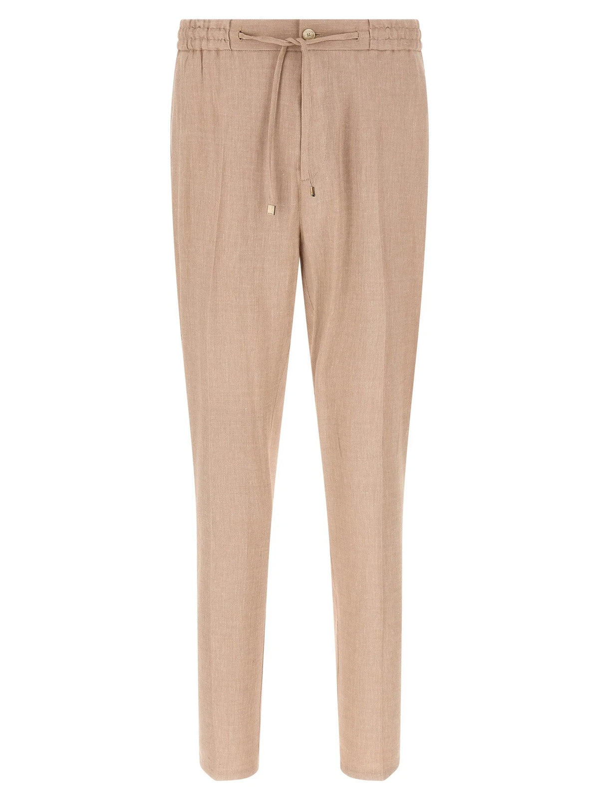 Etro Beige Linen Joggers (Workout Pants)