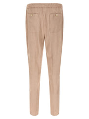 Etro Beige Linen Joggers (Workout Pants)