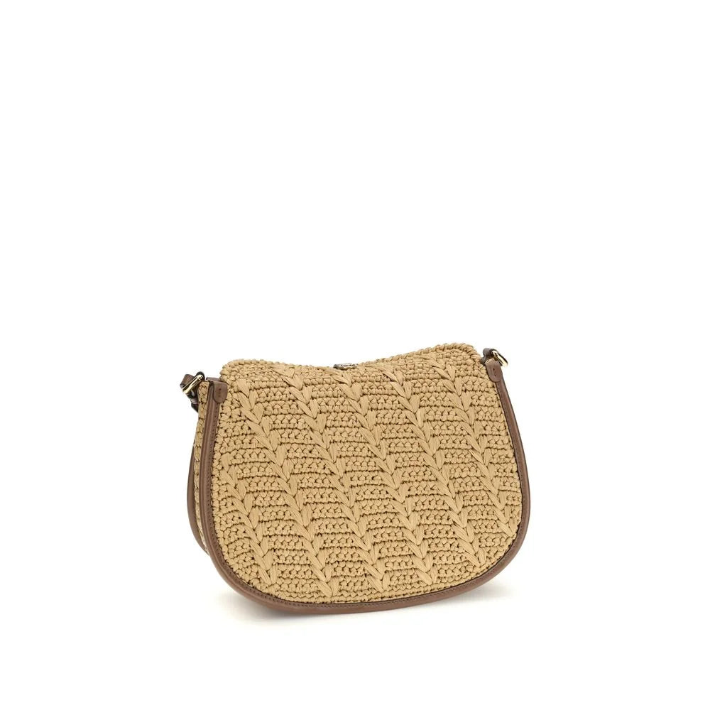 Torebka na ramie Etro Beige z raffii