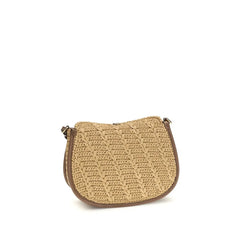 Torebka na ramie Etro Beige z raffii