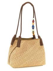 Etro Beige Viscose Tote Bag