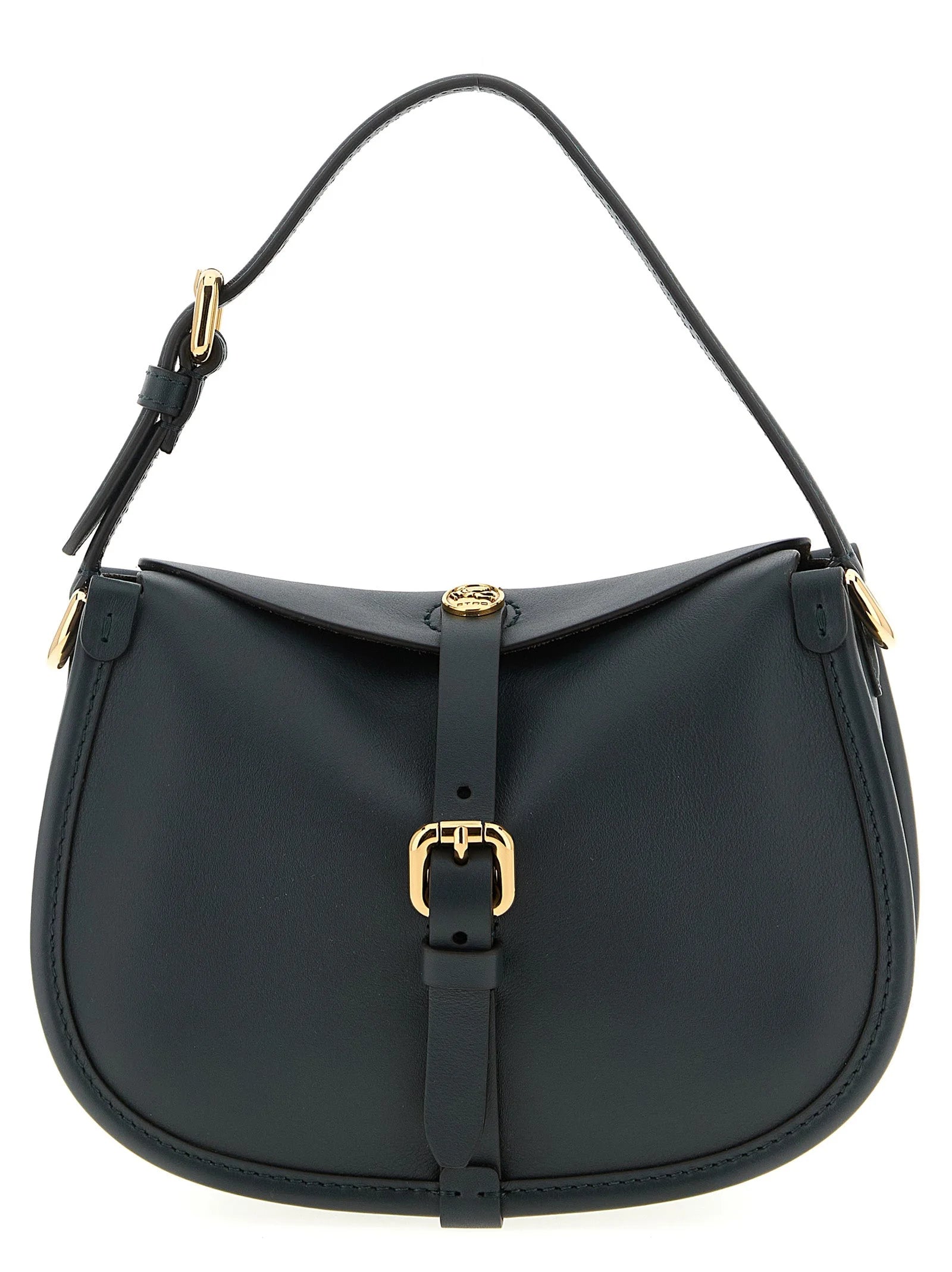 Etro Bicolor Calfskin Crossbody Bag