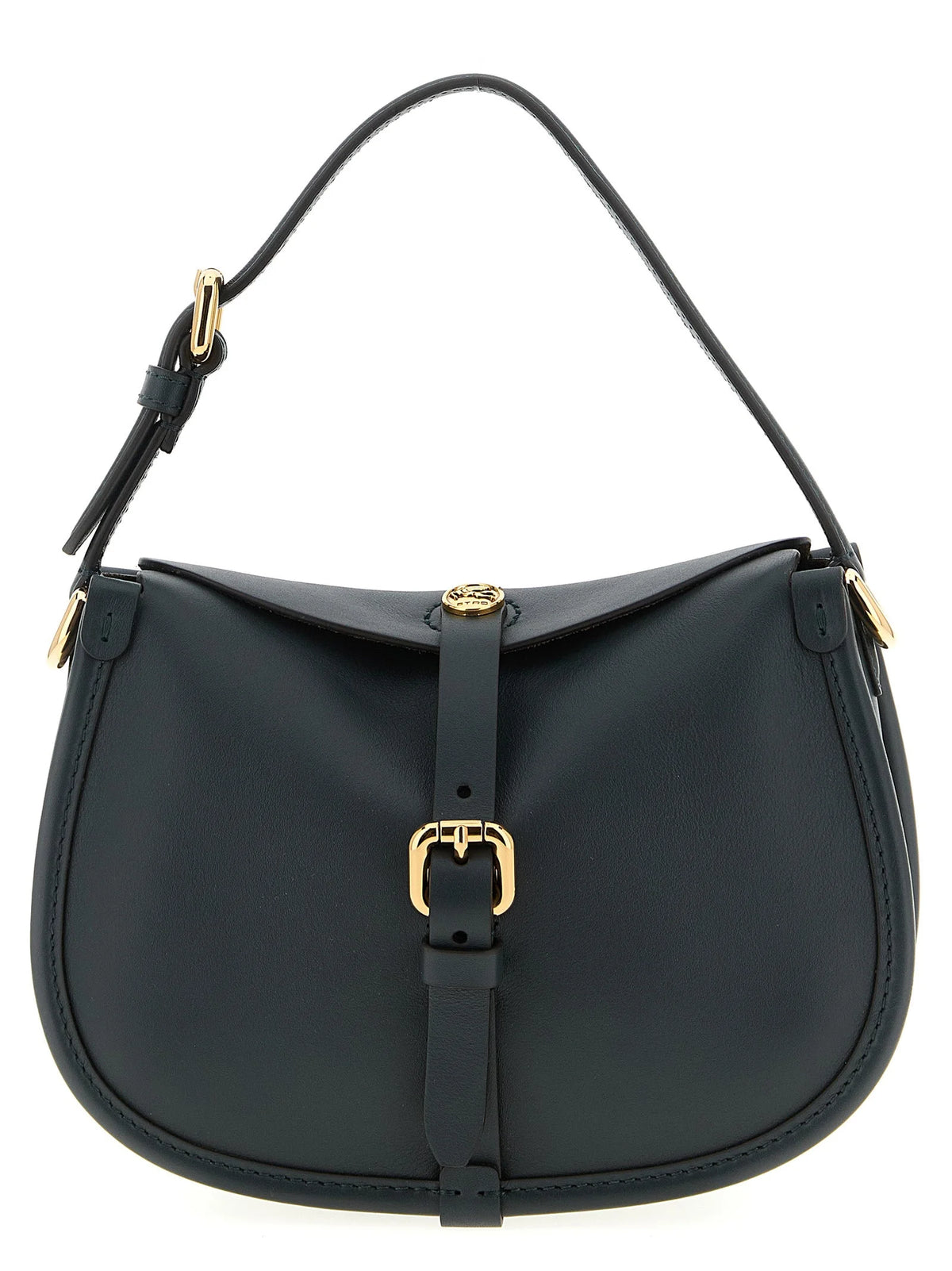 Etro Bicolor Calfskin Crossbody Bag