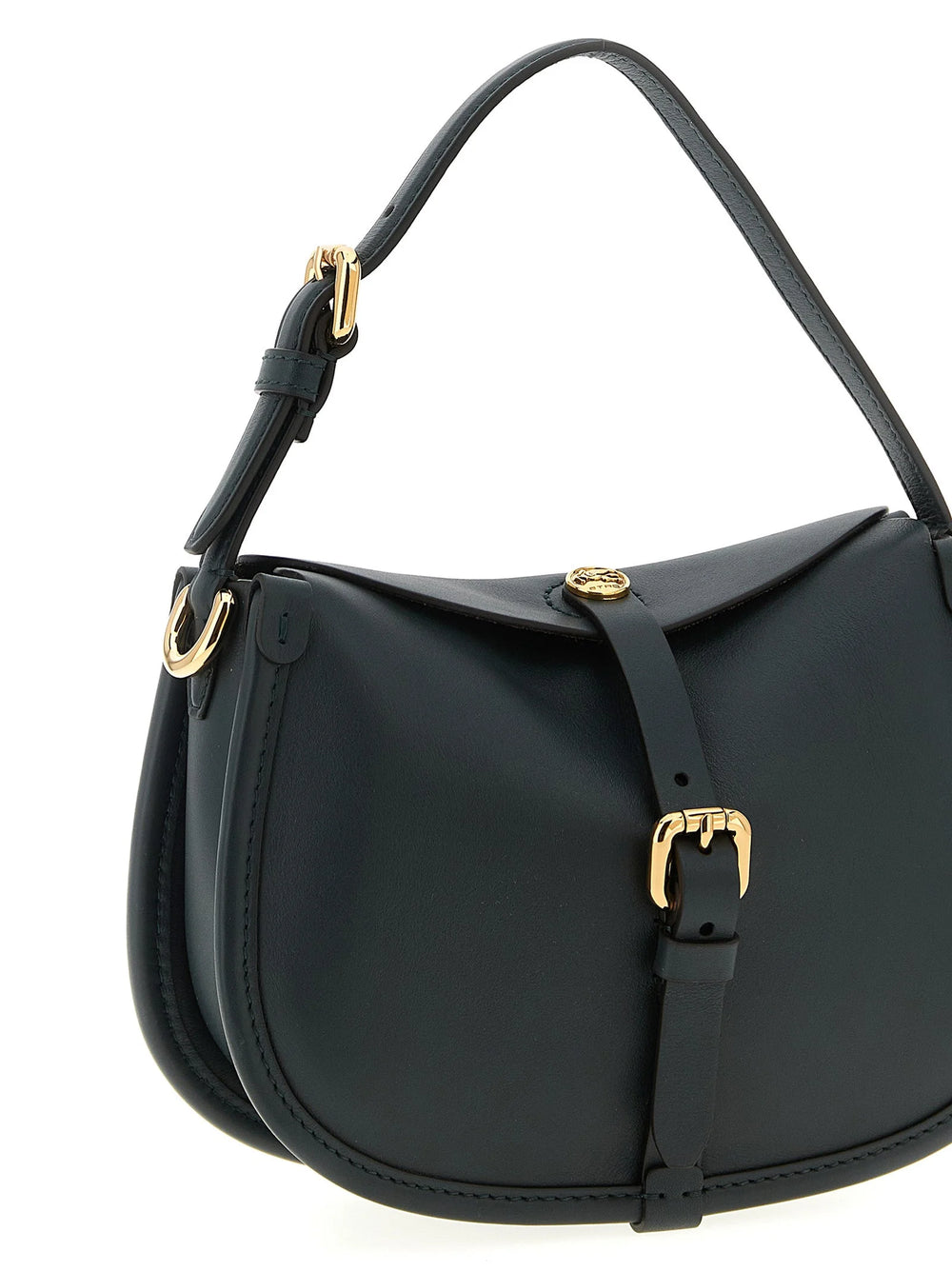 Etro Bicolor Calfskin Crossbody Bag