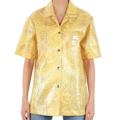 Etro Bicolor Nylon Pattern Shirt