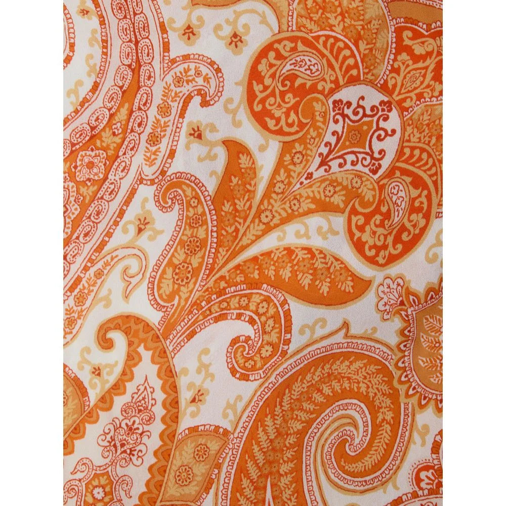 Etro Bicolor Viscose Casual Dress - IT44|L