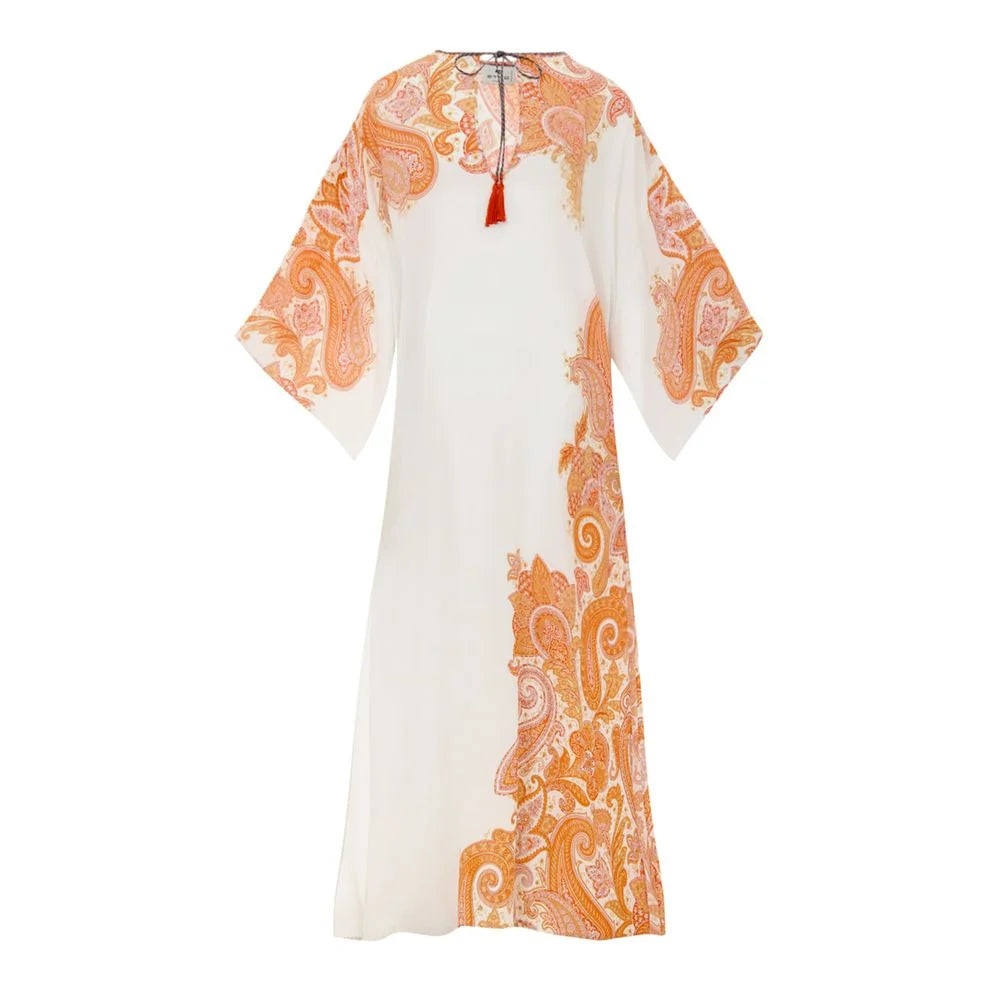 Etro Bicolor Viscose Casual Dress - IT44|L