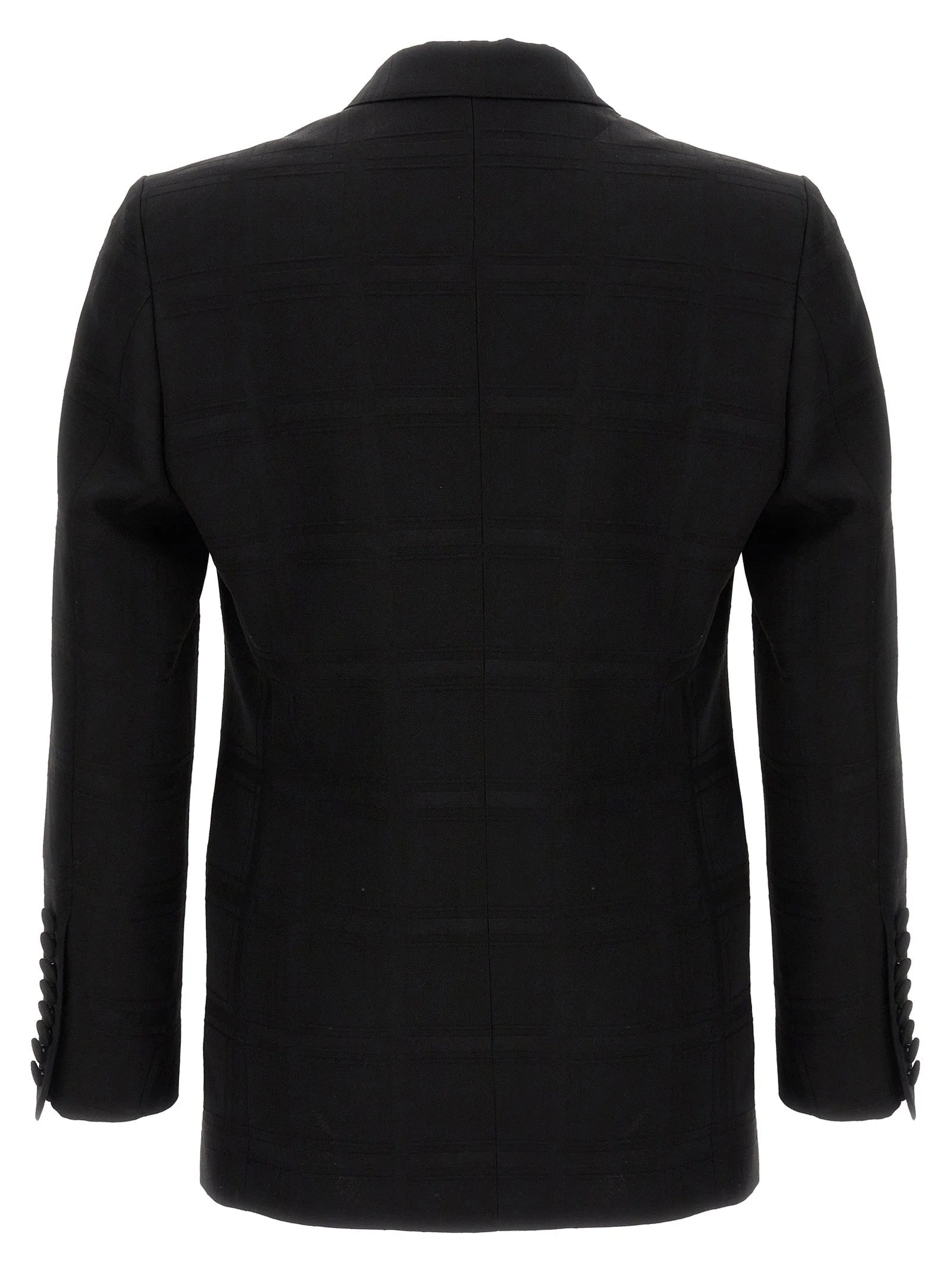 Etro Black Virgin Wool Blazer