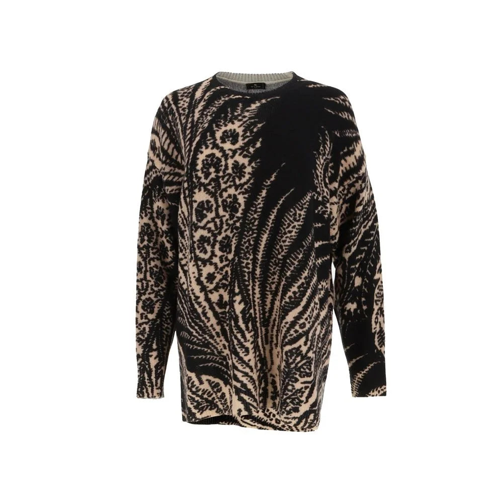 Etro Black Wool Sweatshirt - 44