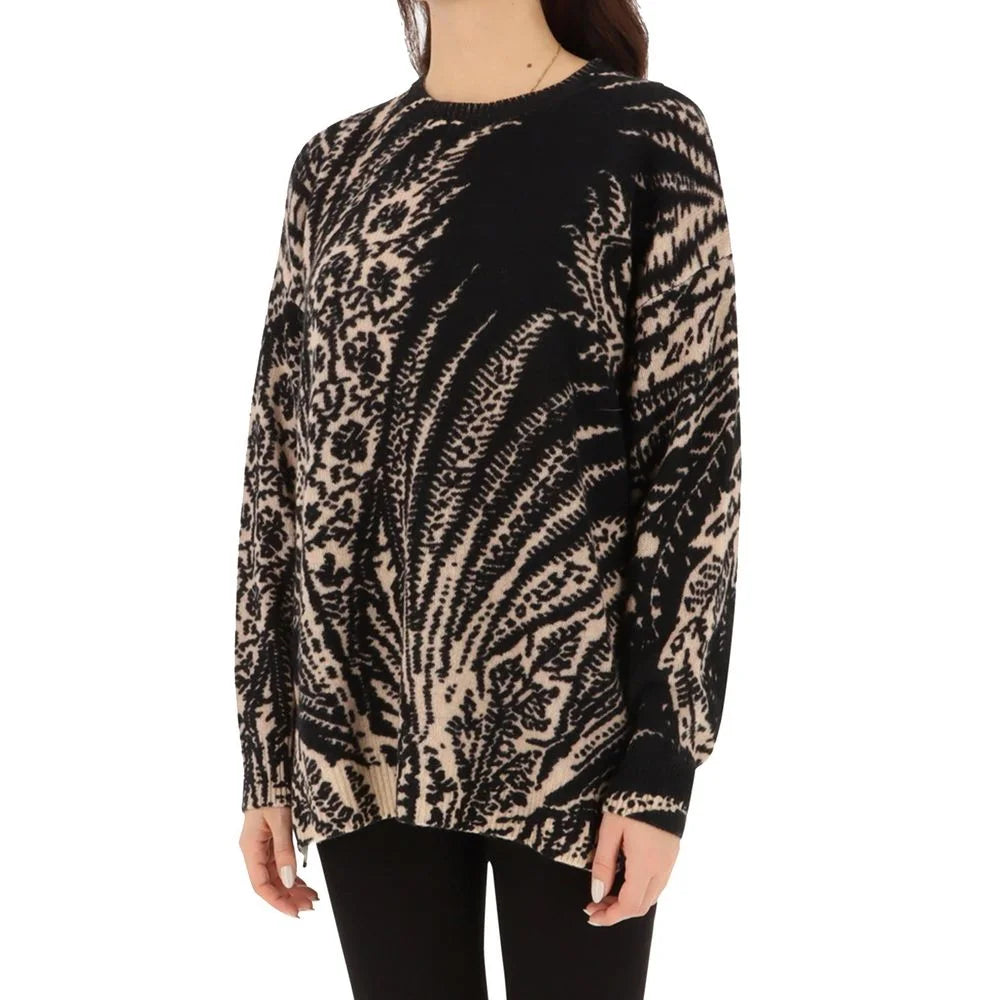 Etro Black Wool Sweatshirt - 44