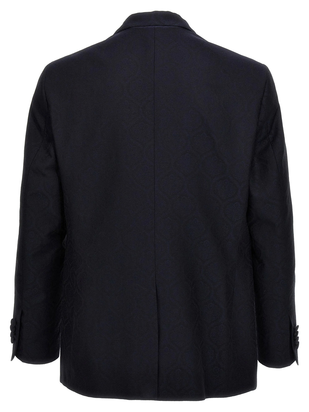Etro Blue Cotton Blazer