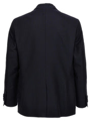 Etro Blue Cotton Blazer