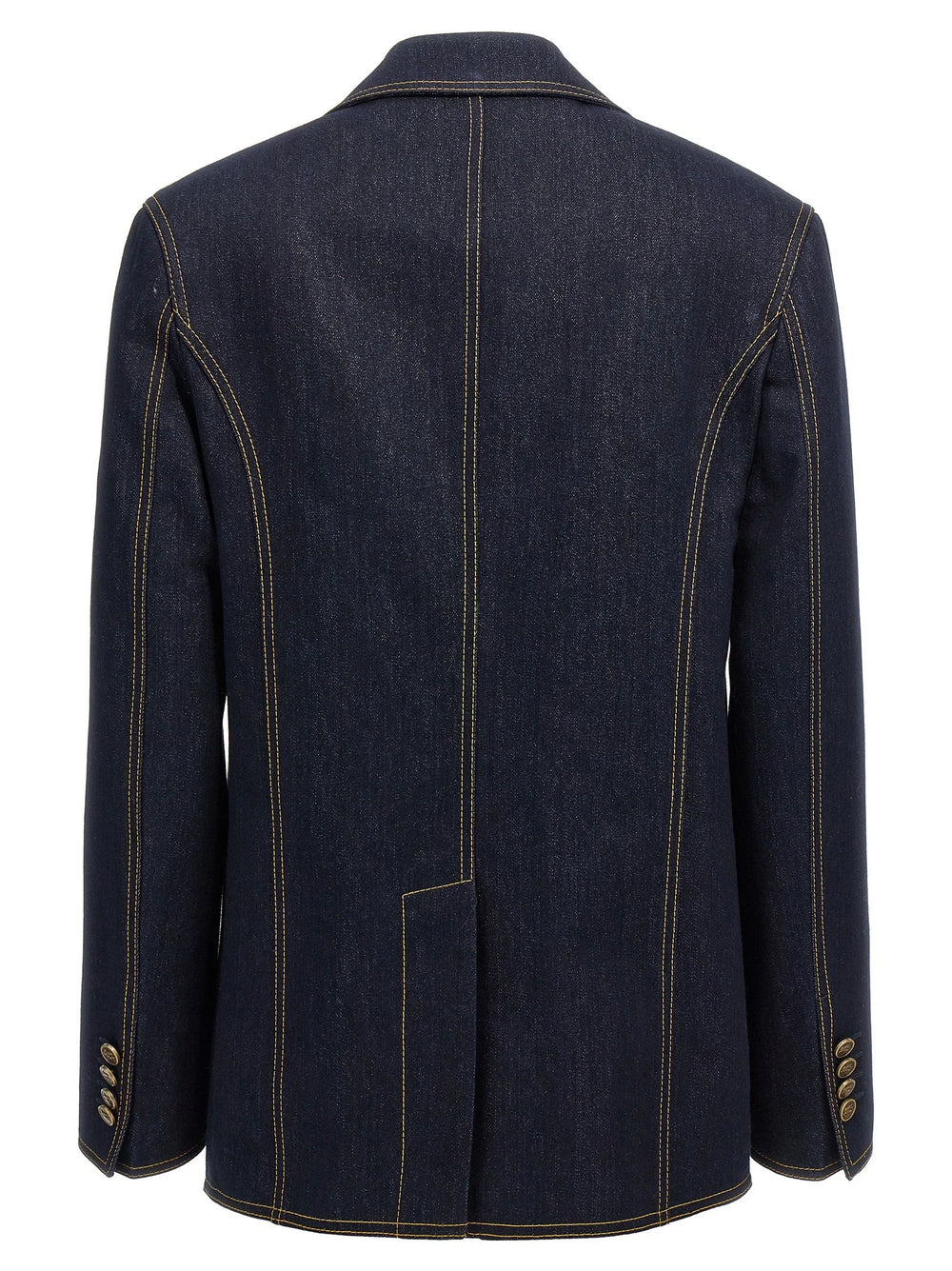 Etro Blue Cotton Blazer - IT38