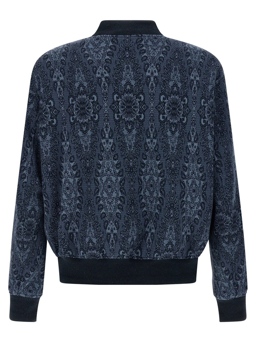Etro Blue Cotton Bomber
