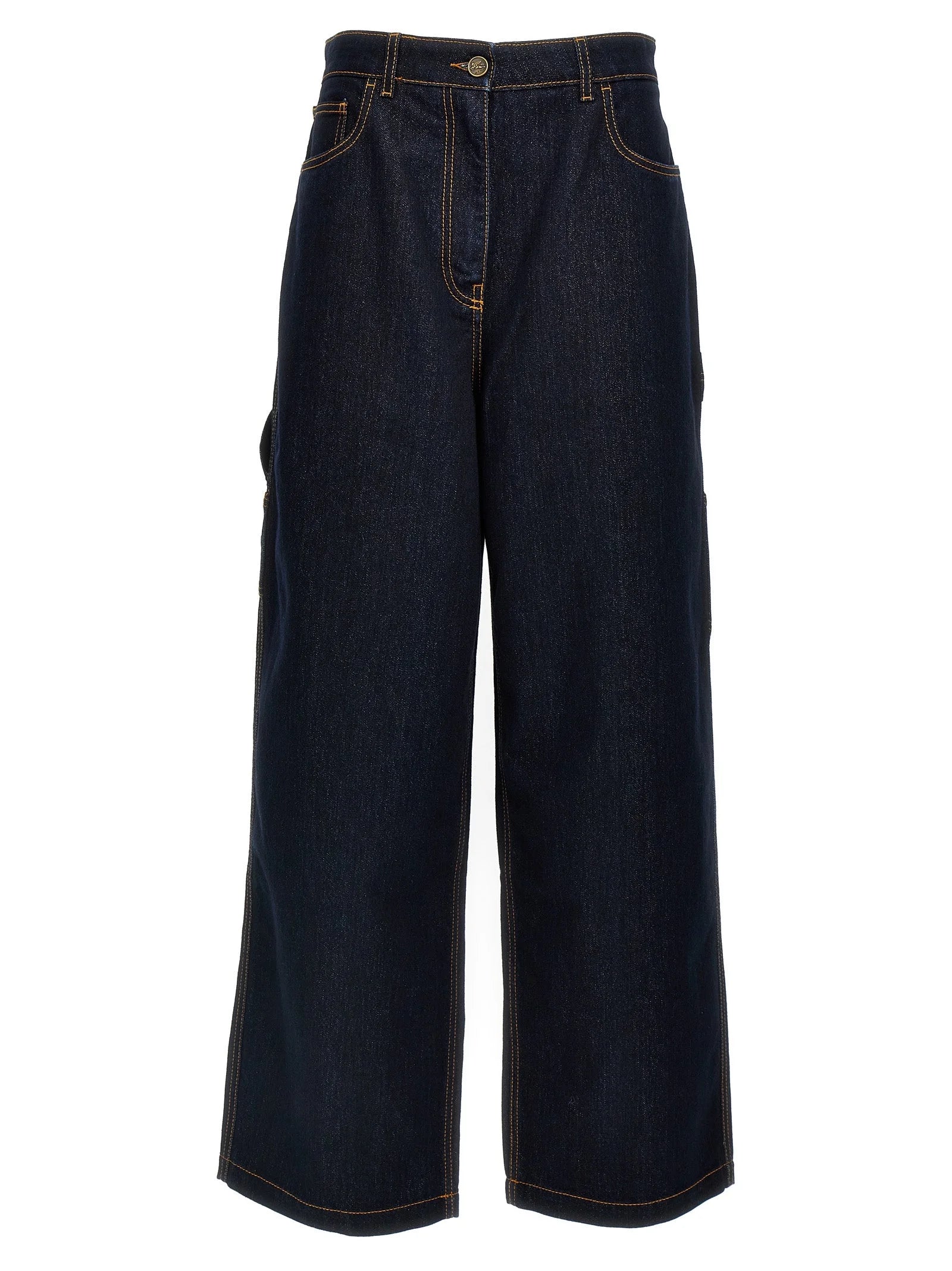 Etro Blue Cotton Jeans Denim