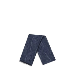 Sciarpa Etro in modal blu