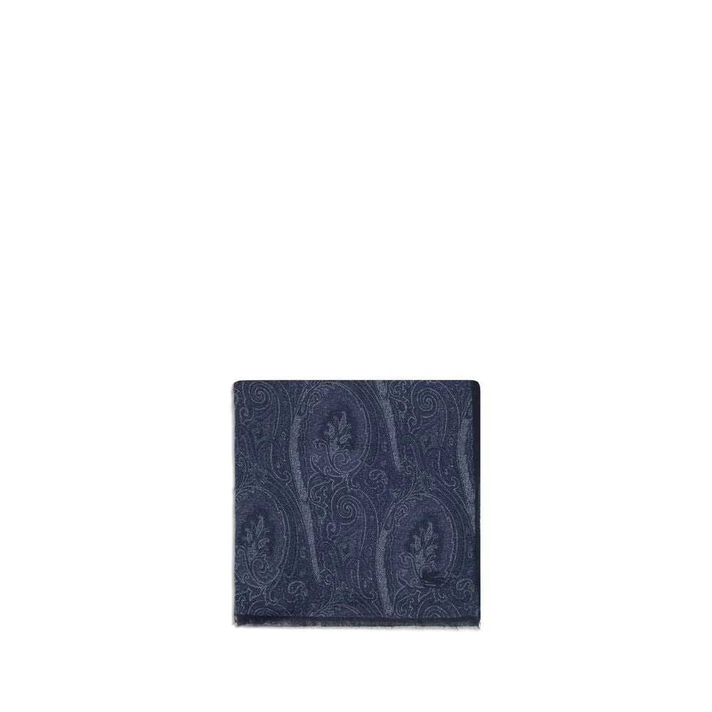Sciarpa Etro in modal blu