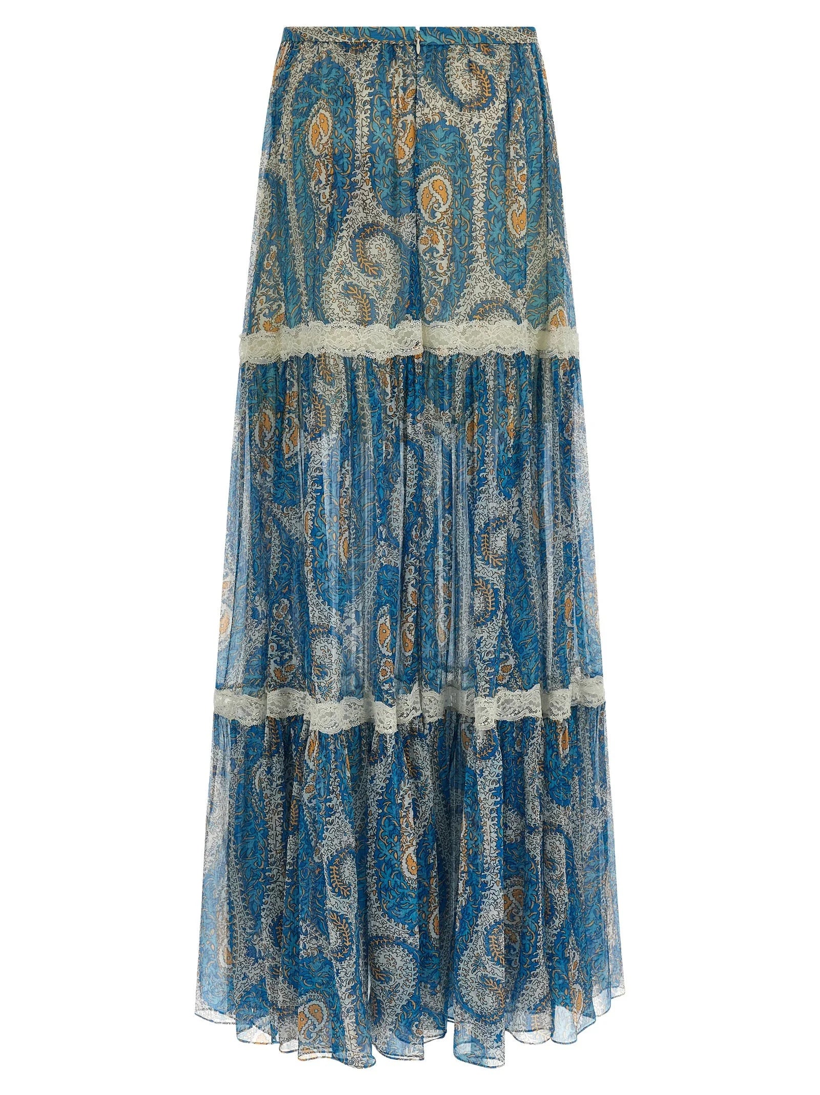 Etro Blue Silk Mini Skirt - IT42