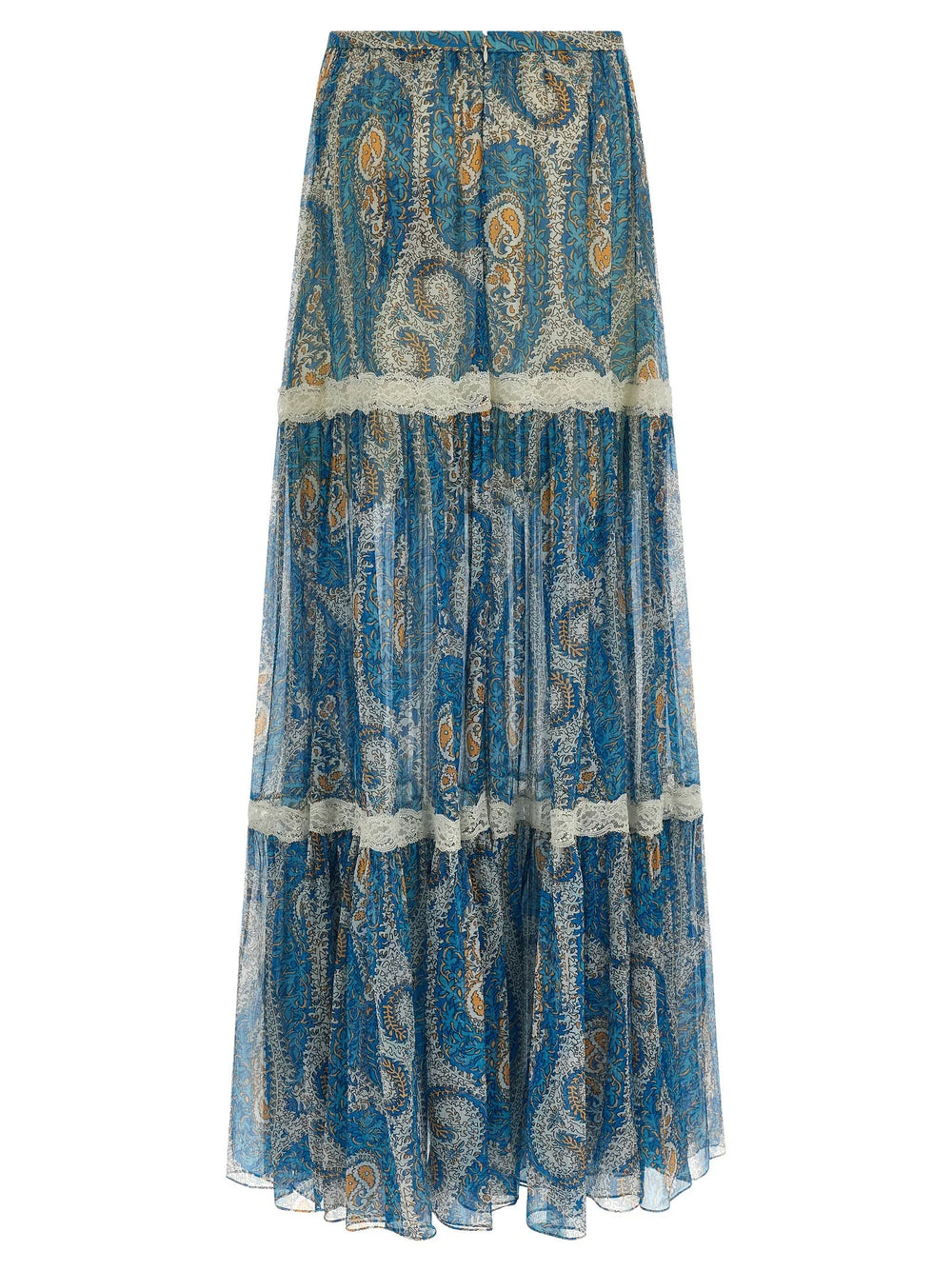 Etro Blue Silk Mini Skirt - IT42
